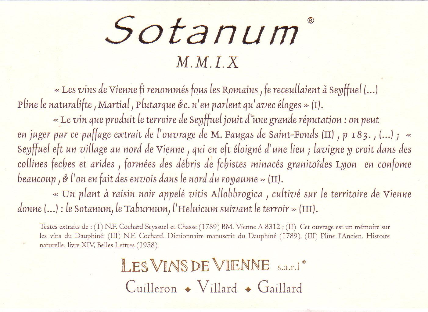 Sotanum