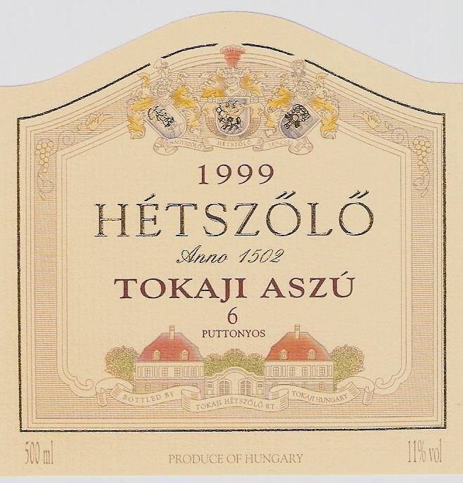 Tokaj Hétszőlő Furmint