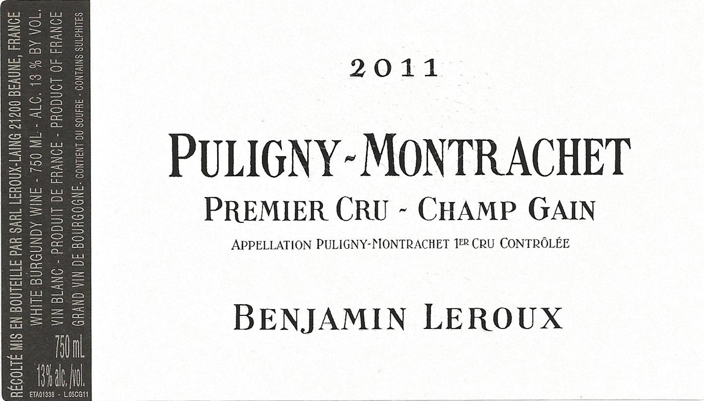 Premier Cru - Champ Gain