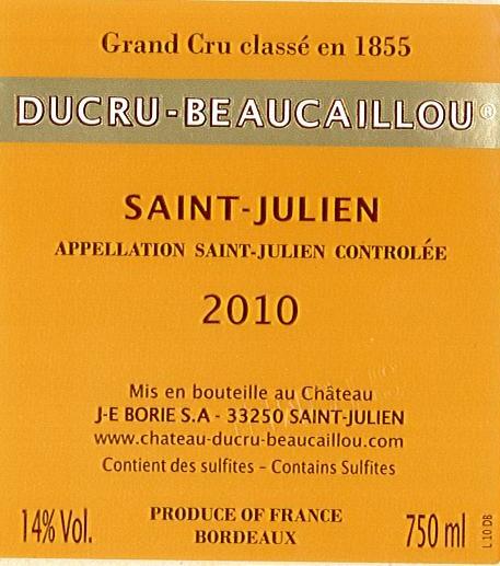 Ducru - Beaucaillou