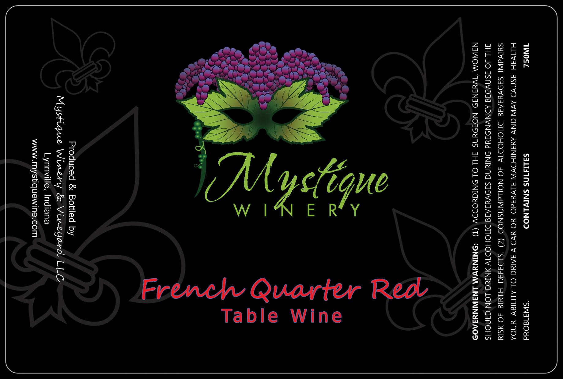 French Quarter Red