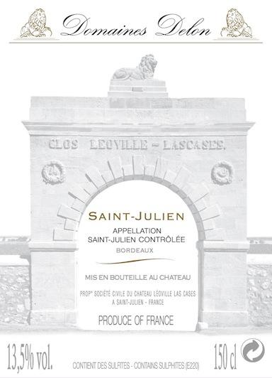 Grand Vin De Leoville Du Marqui De Las C