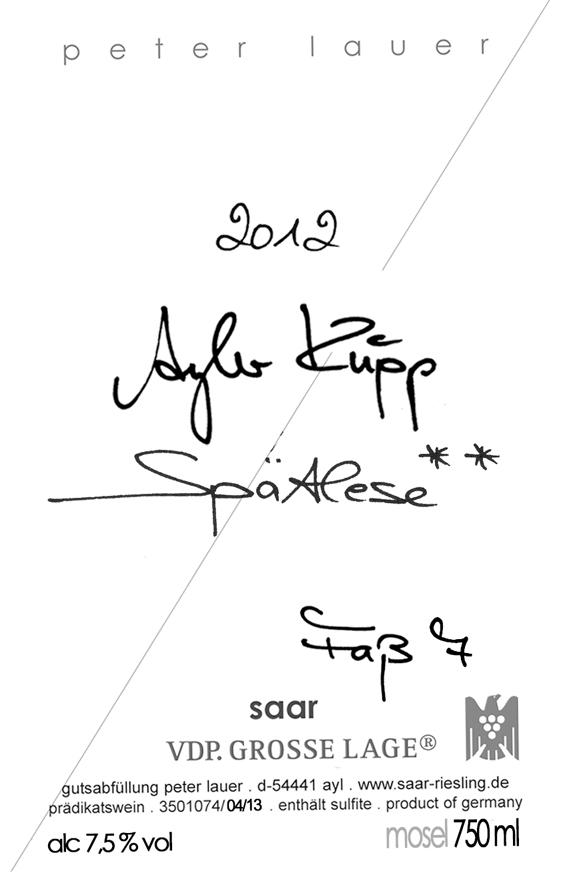 Ayler Kupp Spätlese