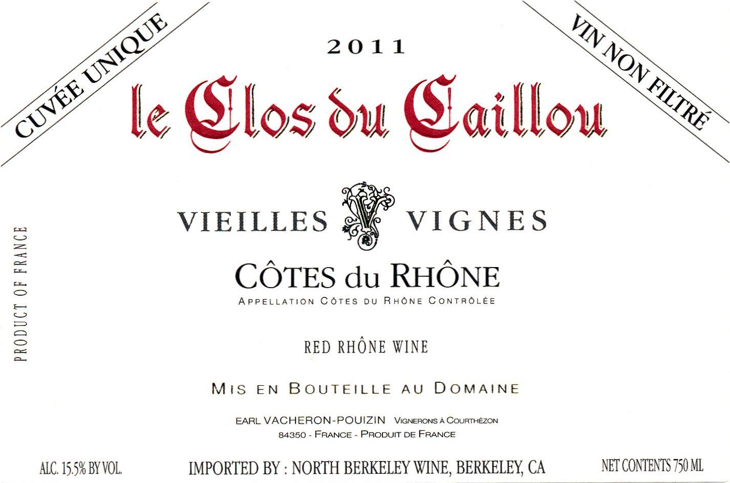 Vieilles Vignes