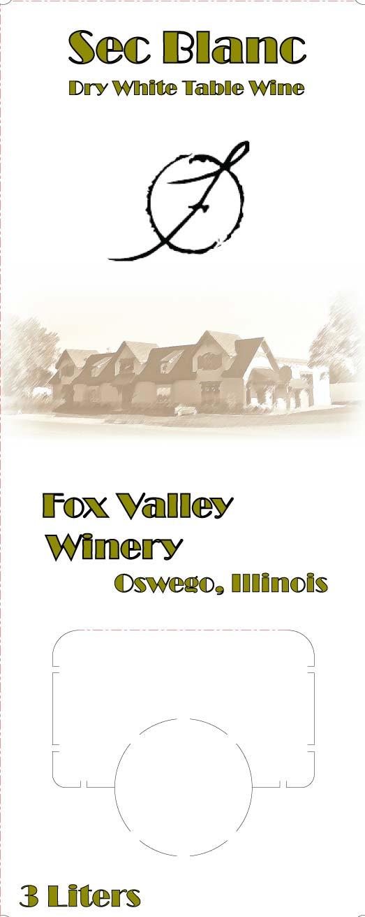 Sec Blanc Dry White Table Wine