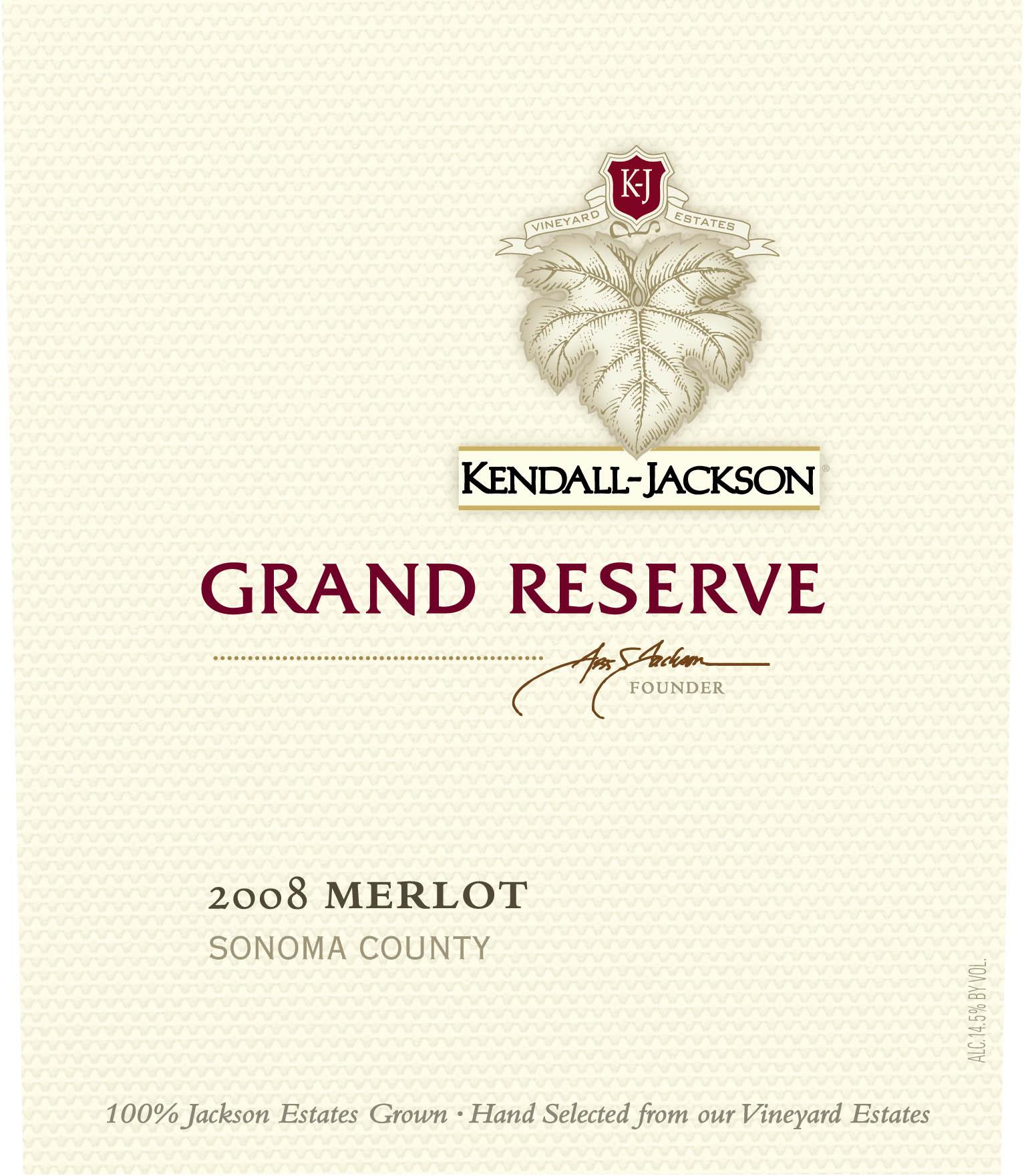 Grand Reserve Jackson Estates Grown