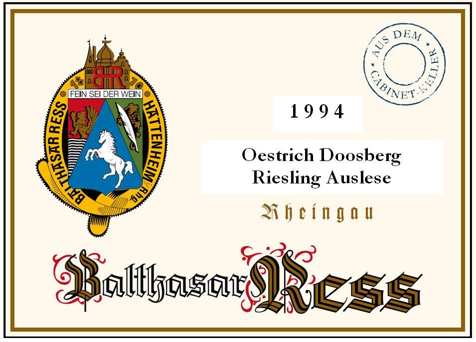 Oestrich Doosberg Riesling Auslese