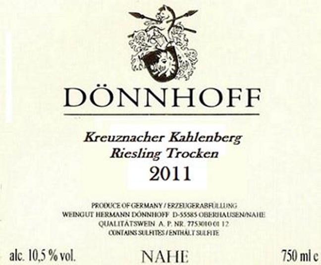 Kreuznacher Kahlenberg Riesling Trocken