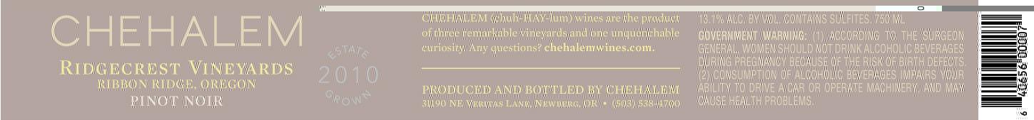 Ridgecrest Vineyards