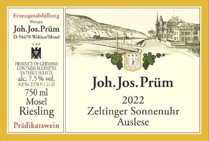 Zeltinger Sonnenuhr Auslese