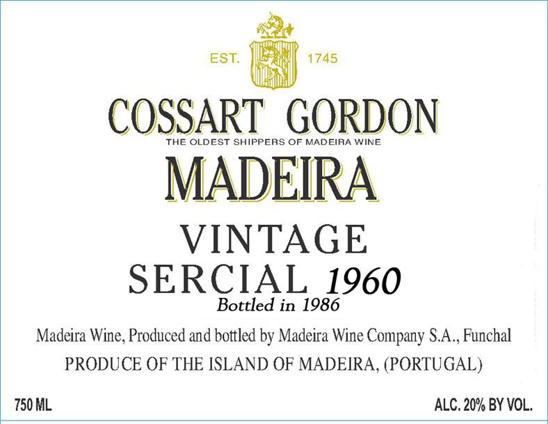 Madeira Vintage Sercial