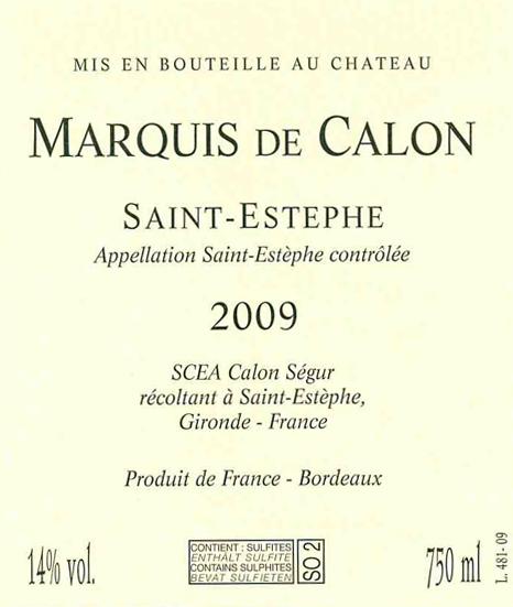 Marquis De Calon