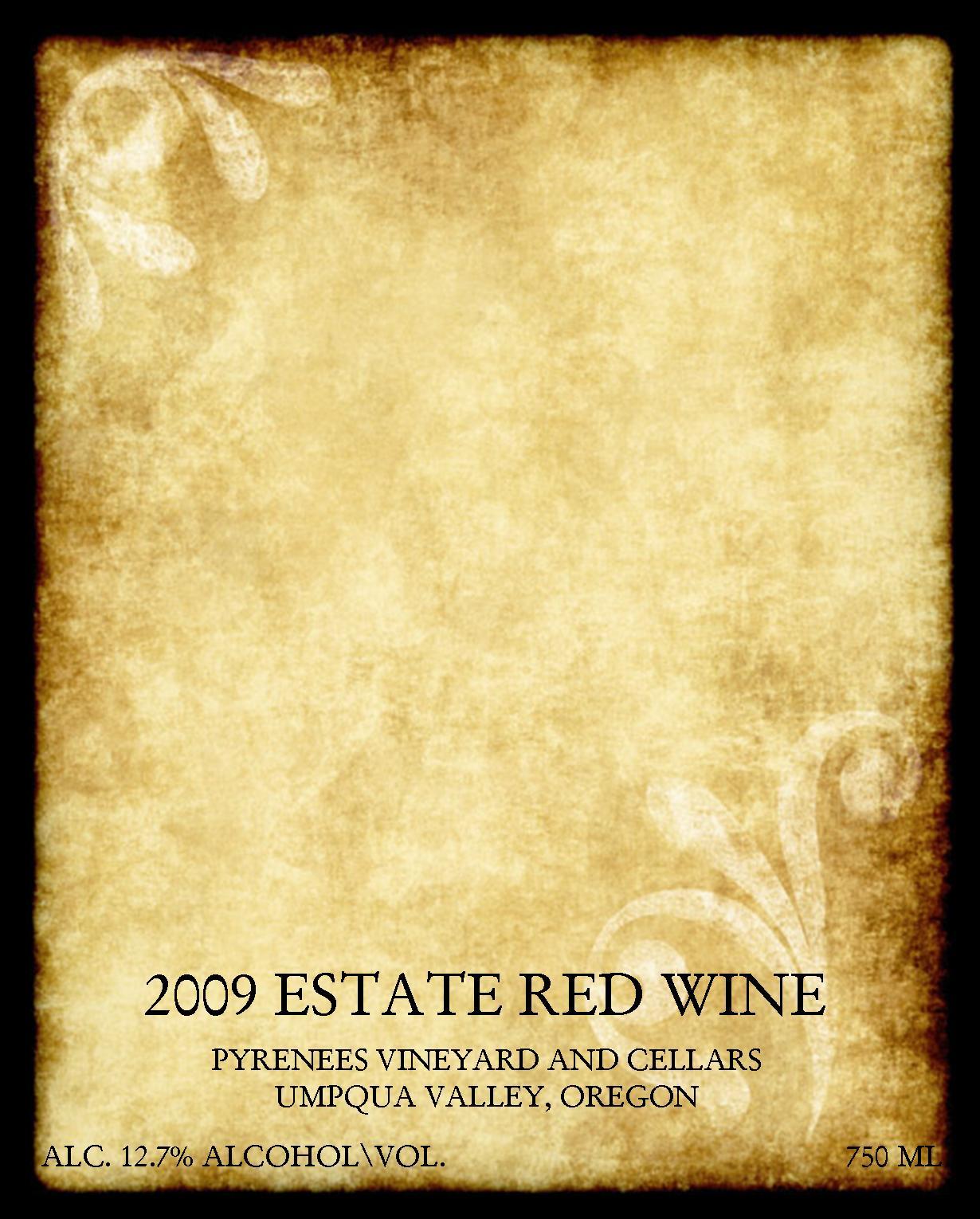 Estate Red Wine