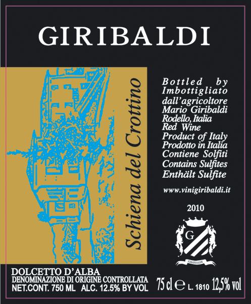 Schiena del Crottino