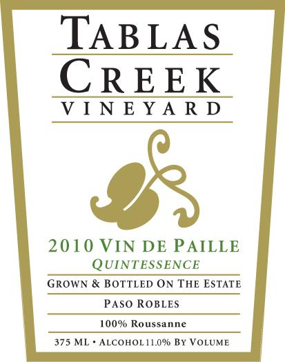 Vin De Paille Quintessence