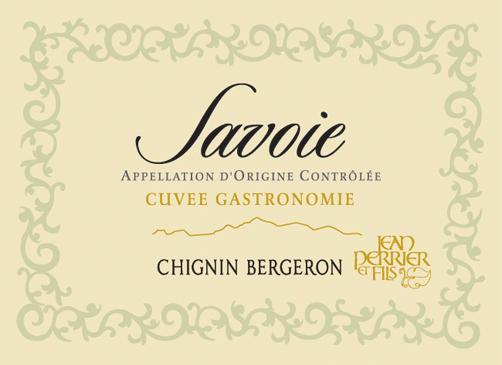 Chignin Bergeron Cuvee Gastronomie