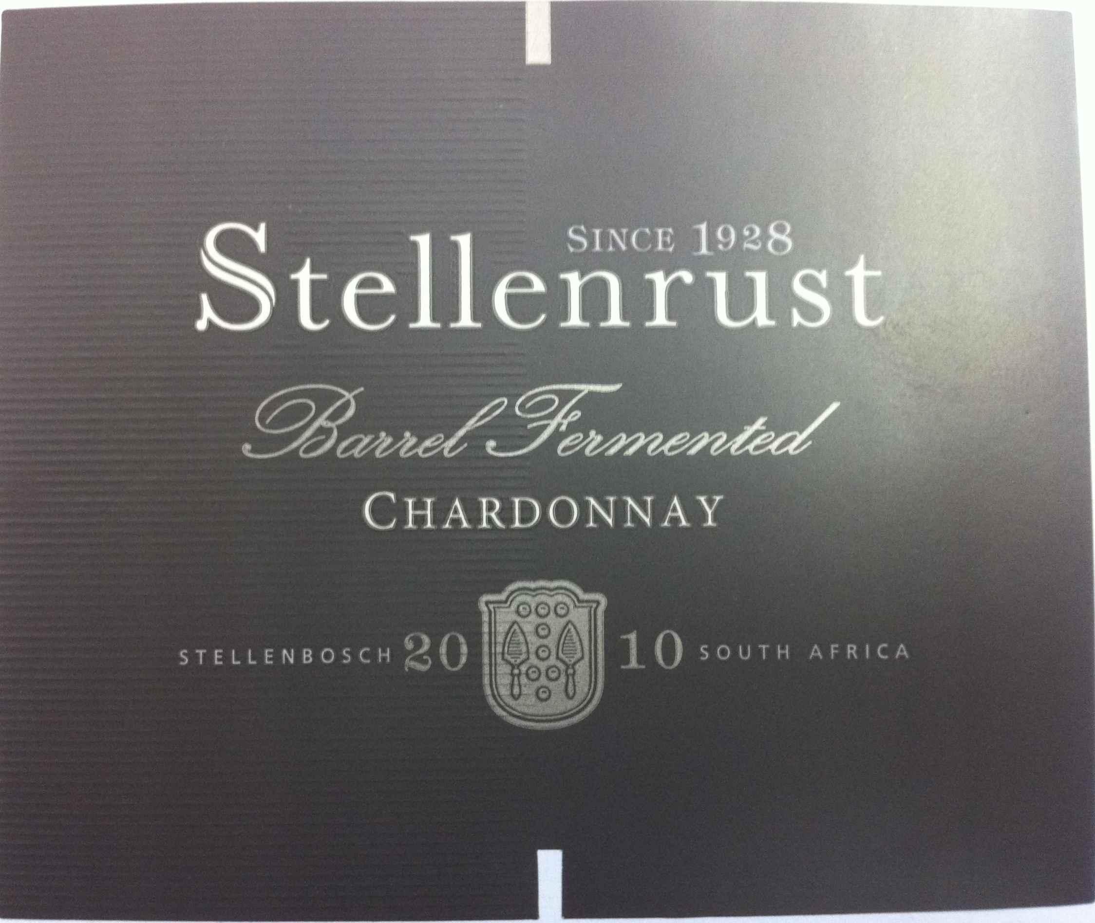 Stellenrust Barrel Fermented
