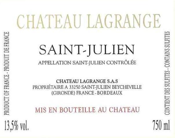 Chateau Lagrange Saint-Julien