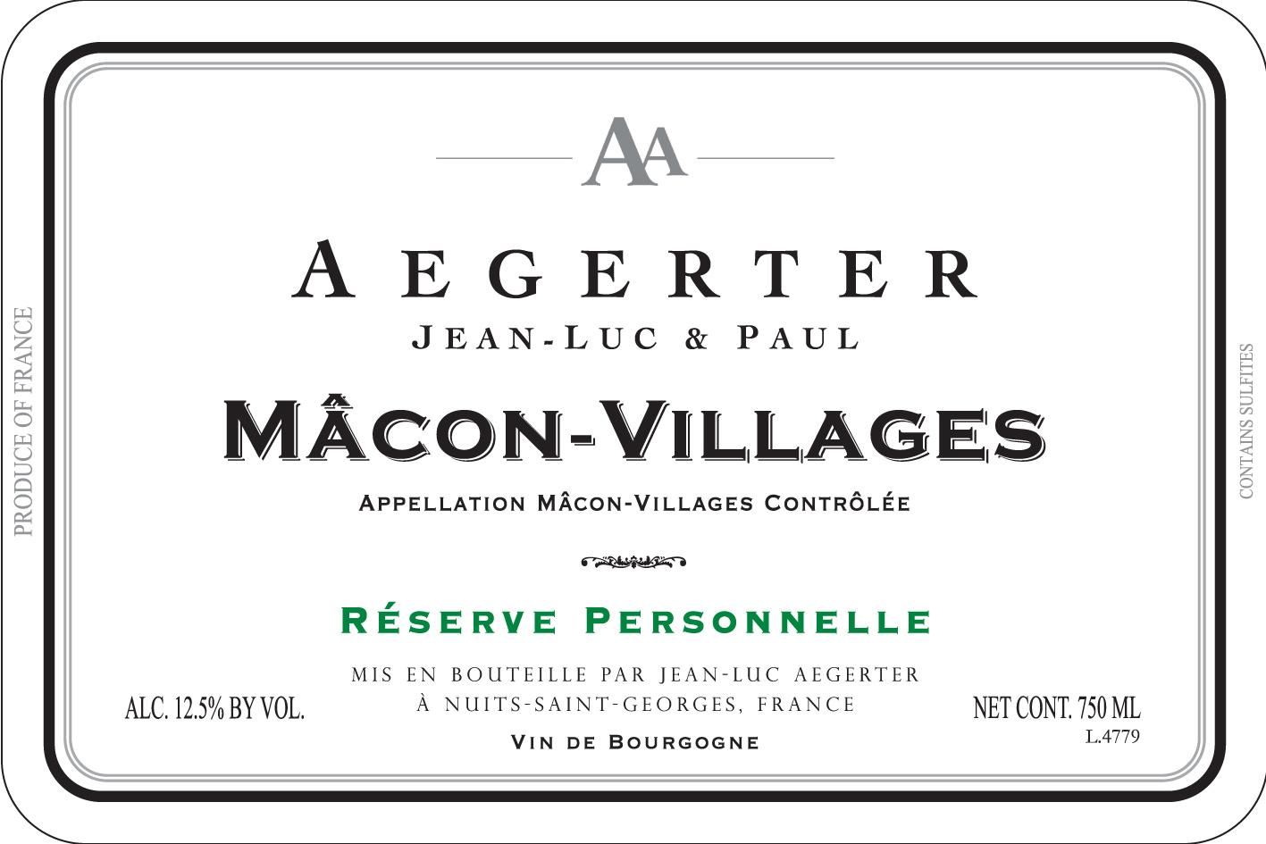 Réserve Personnelle