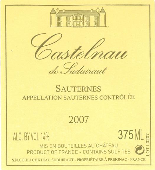 Castelnau De Suduiraut