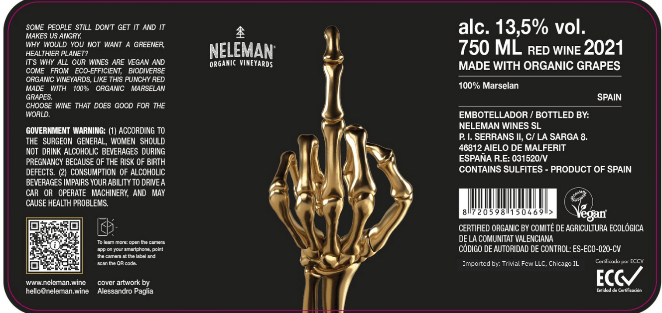 Neleman Red Wine Marselan