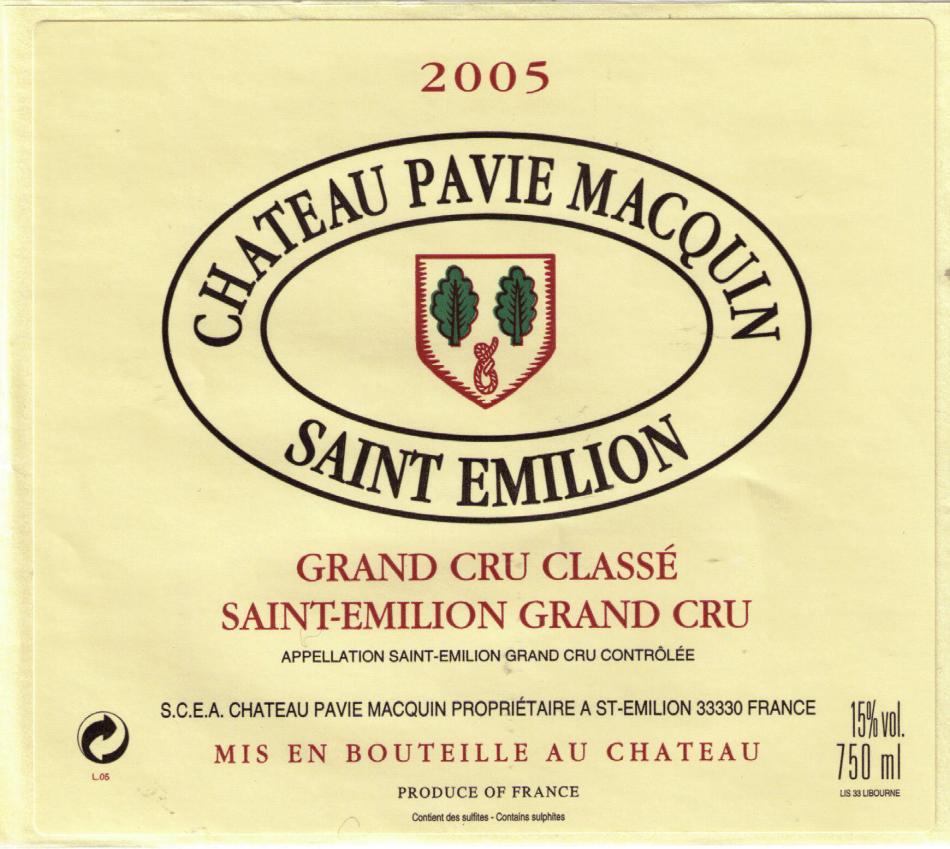 Chateau Pavie Macquin