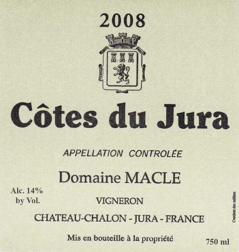 Côtes Du Jura White Jura Wine