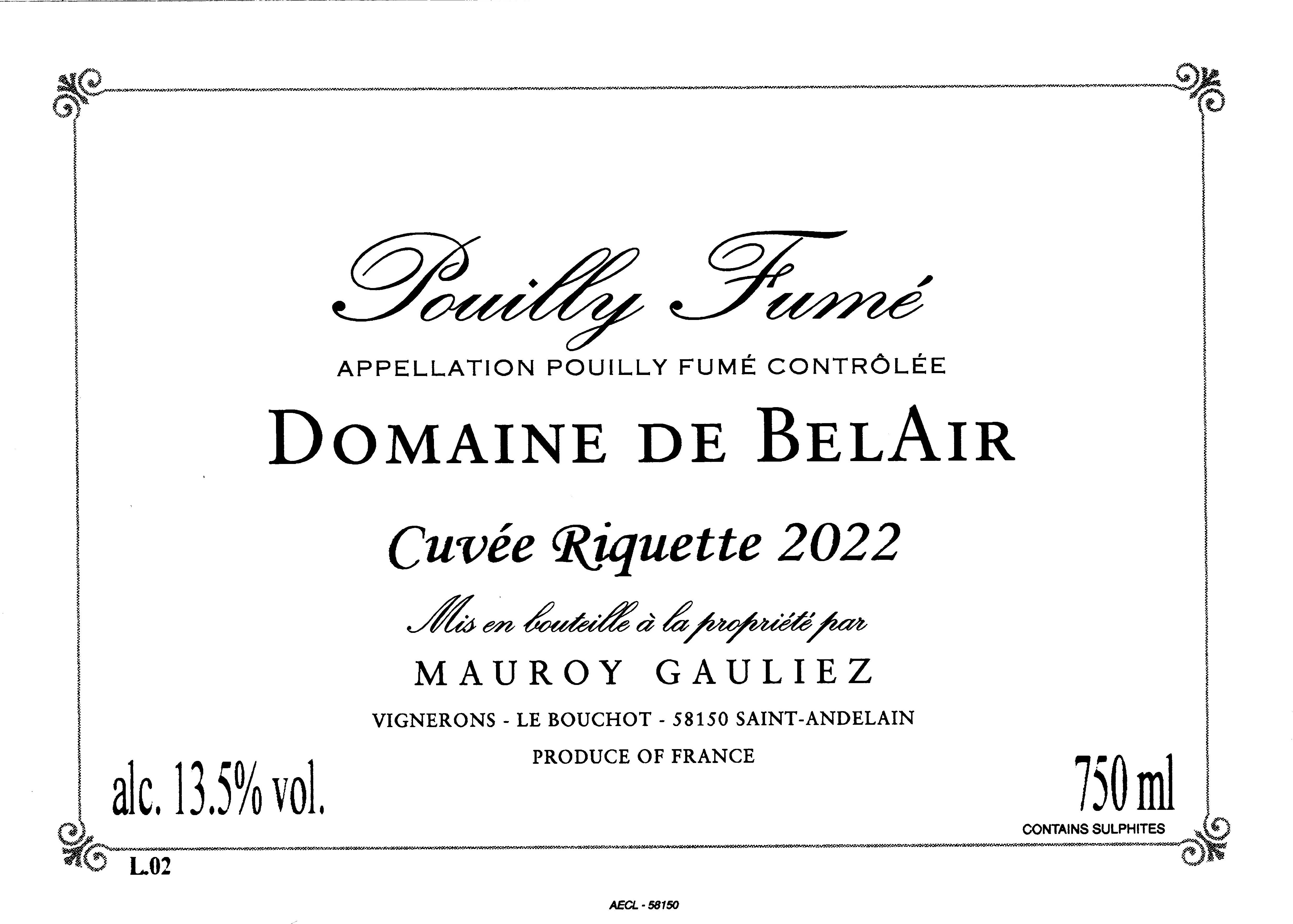 Cuvée Riquette