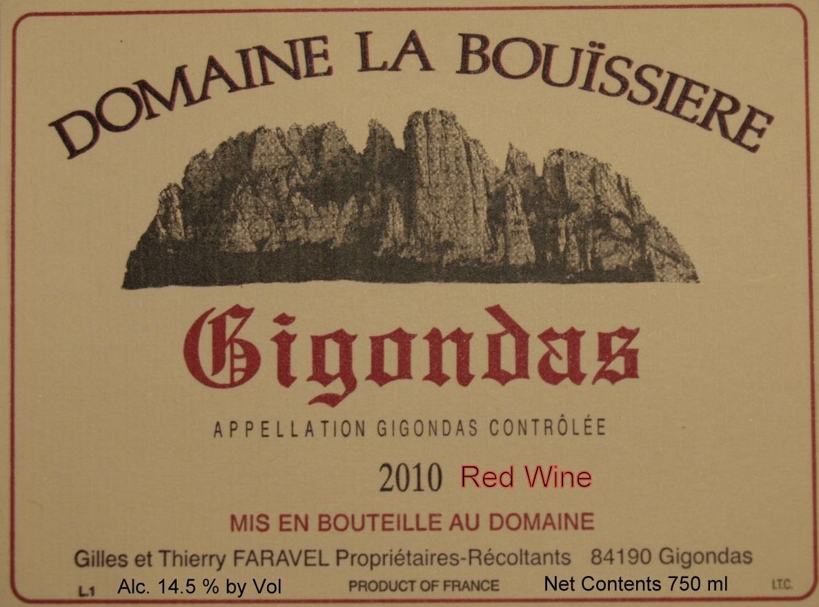 Red Rhone Wine
