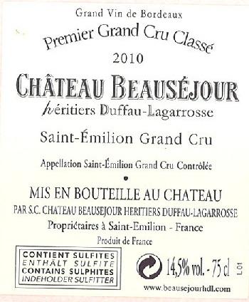 Grand Vin De Bordeaux Premier Grand Cru Classé