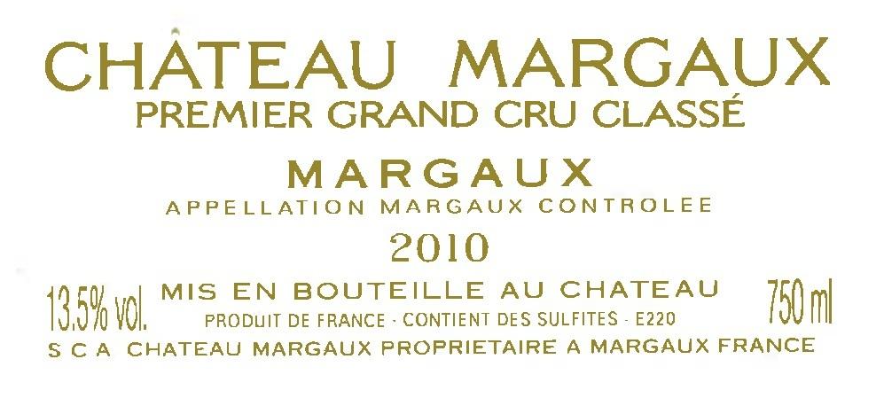 Premier Grand Cru Classé Margaux