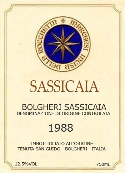 Sassicaia Choo