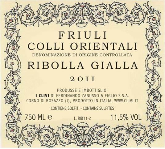 Colli Orientali Del Friuli White Wine