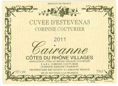 Cuvee D' Estevenas
