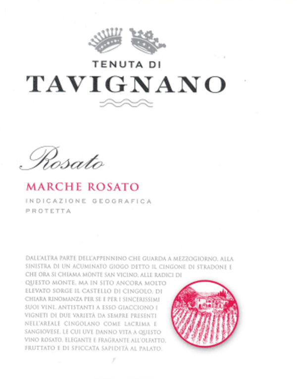 Tavignano Marche Rosato