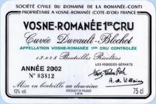 Domaine De La Romanee Conti