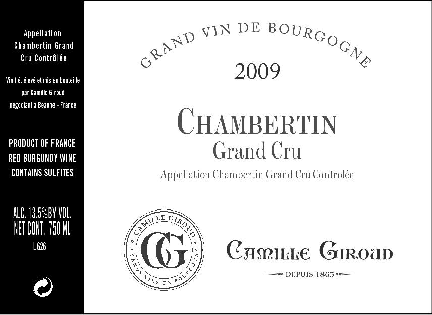 Chambertin Grand Cru