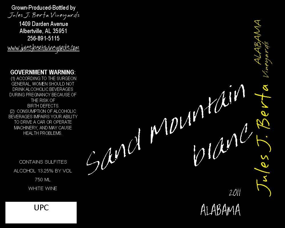 Sand Mountain Blanc