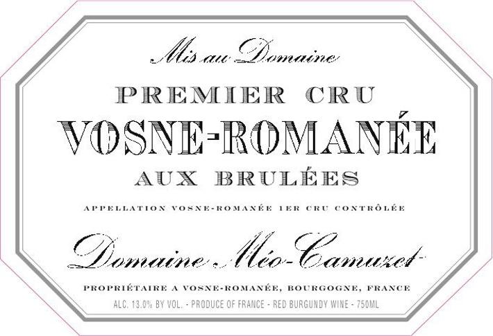 Vosne-Romanee Premier Cru - Aux Brulees