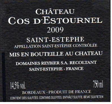 Cos D'estournel