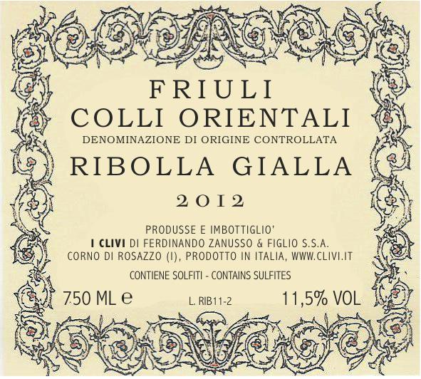 Colli Orientali White Wine