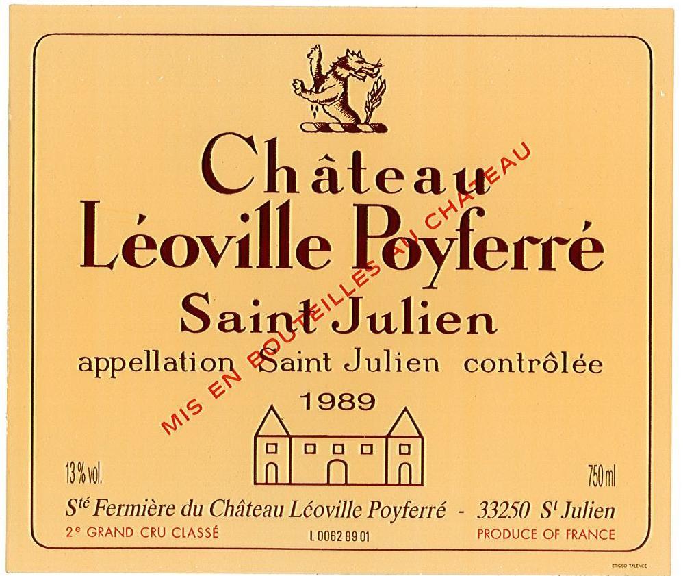 Ch. Leoville Poyferre