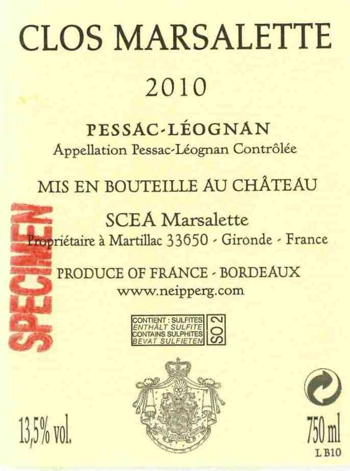 Clos Marsalette