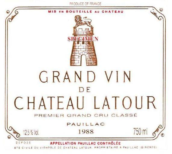 Grand Vin Premier Grand Cru Classé G