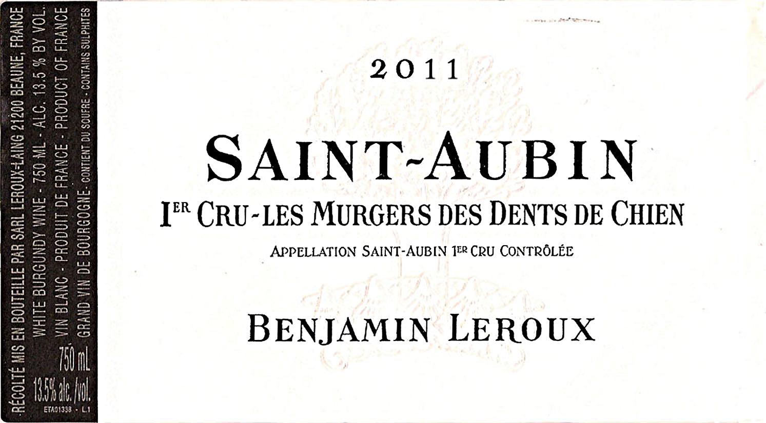 1er Cru-Les Murgers des Dents de Chien