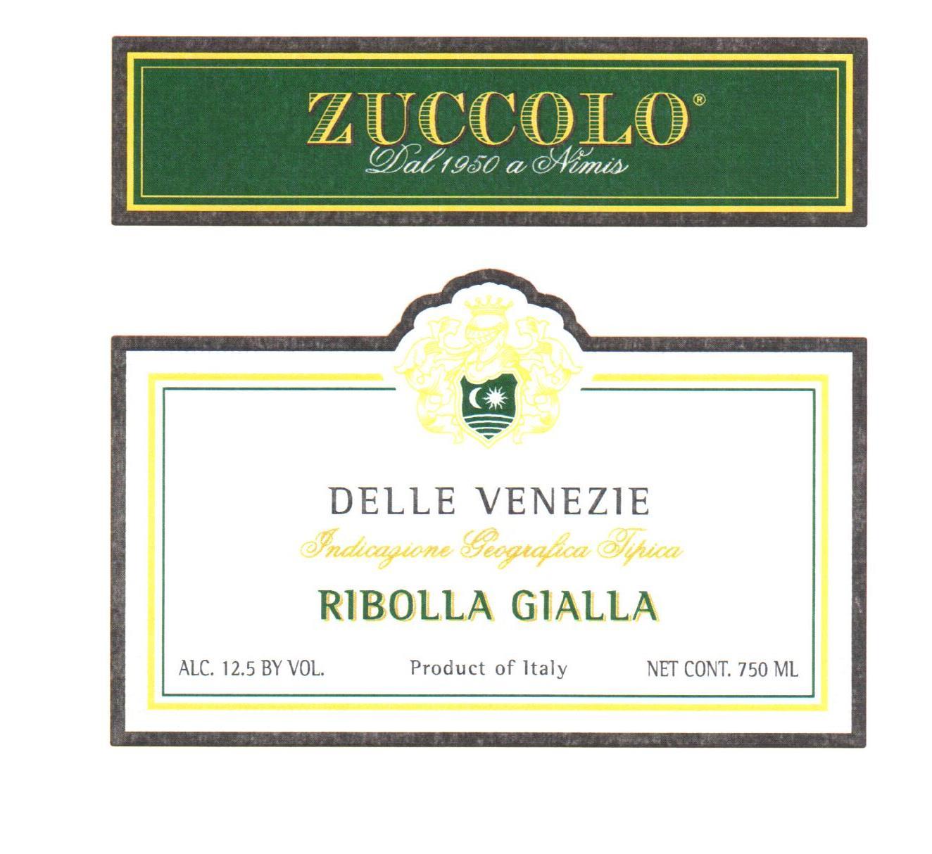 Zuccolo Ribolla Gialla