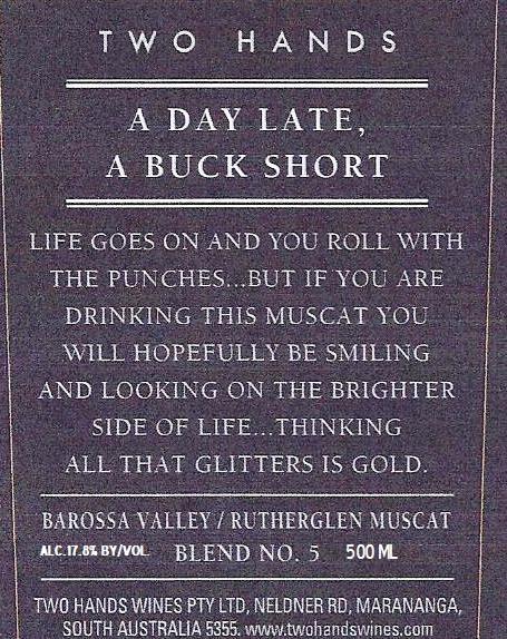 A Day Late, A Buck Short