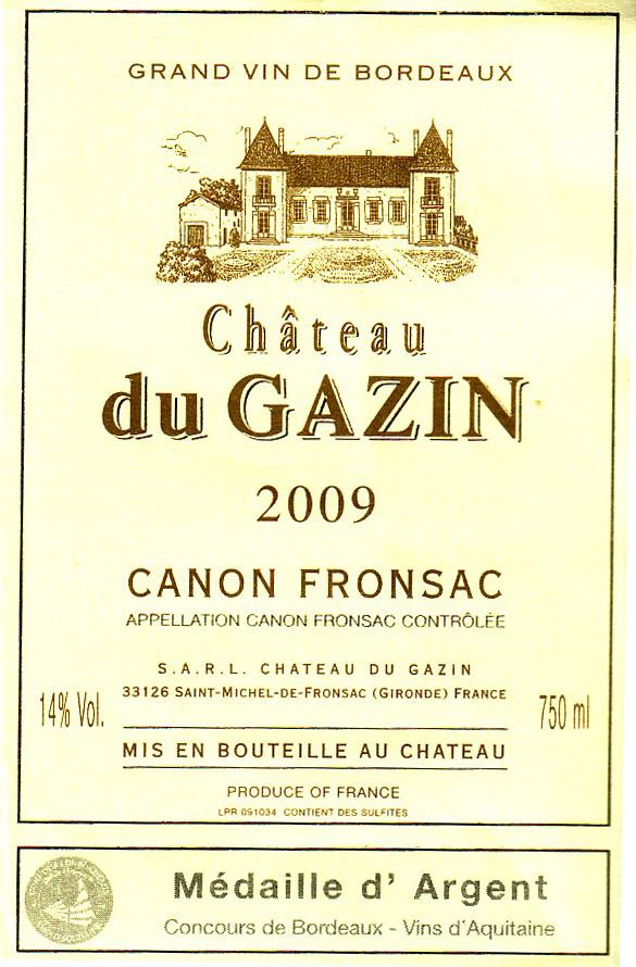 Chateau Du Gazin