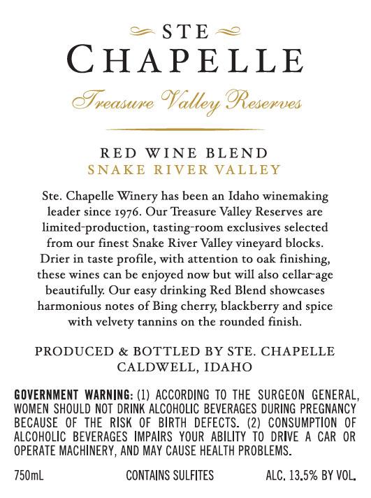 Treasure Valley Reserves