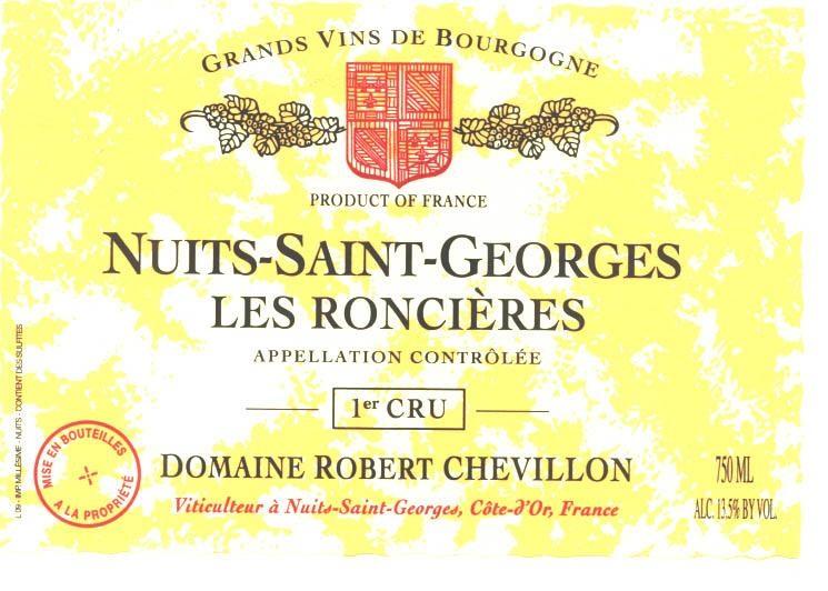 Les Roncières 1er Cru